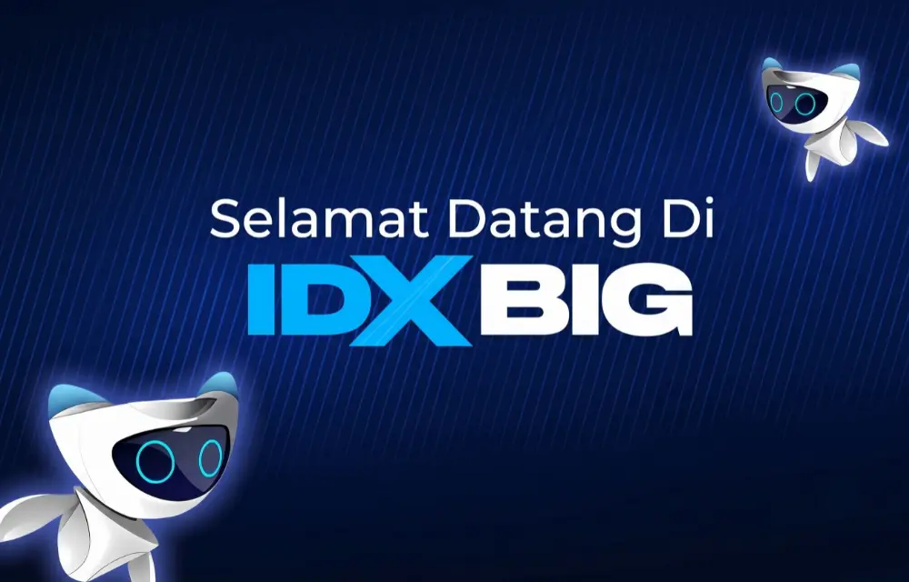Tampilan platform IDXBIG di layar mobile dan desktop Indonesia